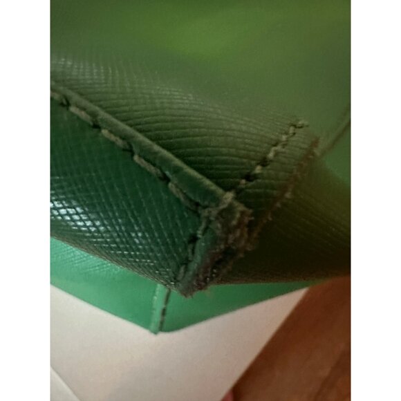 Pulicati Leather Tote green bag - Picture 8 of 15